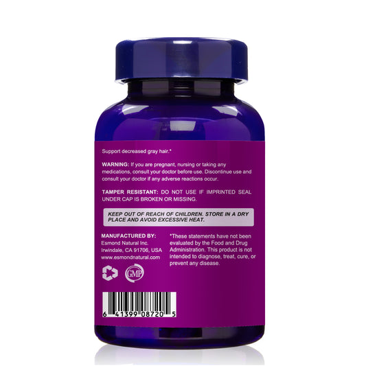 Anti Gray Hair Capsule (Supports in decreasing gray hair. Stimulates healthy hair growth), USA, FDA, GMP, NPAC-60 Capsules