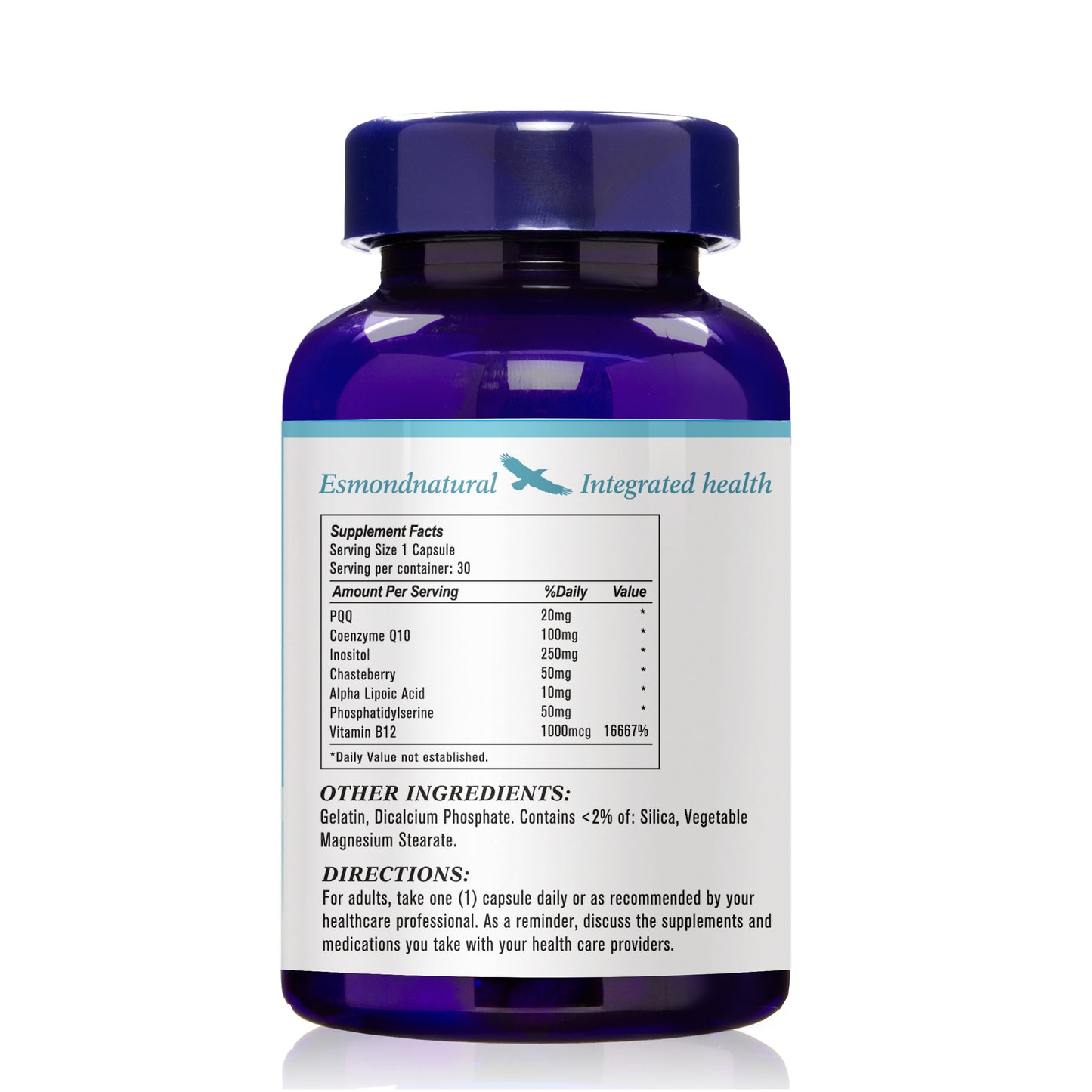 PQQ Energy (Free Radical Scavenger. Supports Mitochondrial Biogenesis Function), USA, FDA, GMP, NPAC-30 Capsules