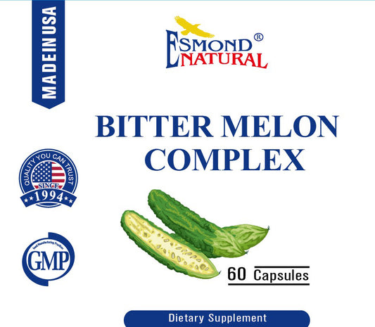 Bitter Melon Complex (Supports Balanced Metabolic Levels), USA, FDA, GMP, NPAC-528mg, 60 Capsules