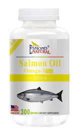 Salmon Oil (Omega-3 Plus), USA, FDA, GMP, NPAC-2000mg, 300 Softgels
