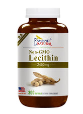Lecithin (Non-GMO), USA, FDA, GMP, NPAC-2400mg, 300 Softgels