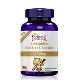 Acidophilus Children Chewable (9A American Standard), USA, FDA, GMP, NPAC-1000mg, 90 Tablets