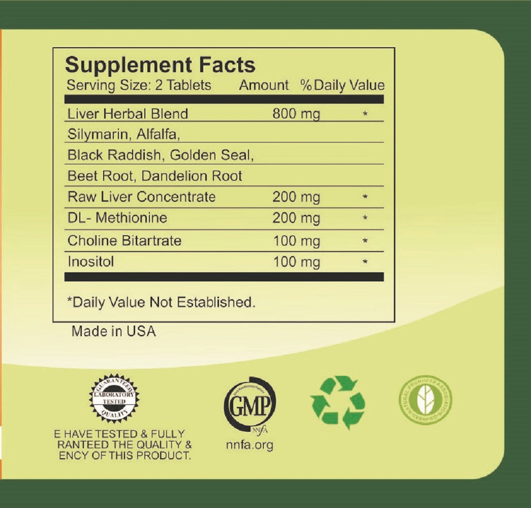 Pro Liver (Supports Liver Function), USA, FDA, GMP, NPAC-80 Tablets