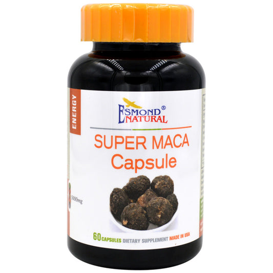 Super Maca Capsule (Energy Enhancer & Mood Stabilizer), USA, FDA, GMP, NPAC-5000mg, 60 Capsules