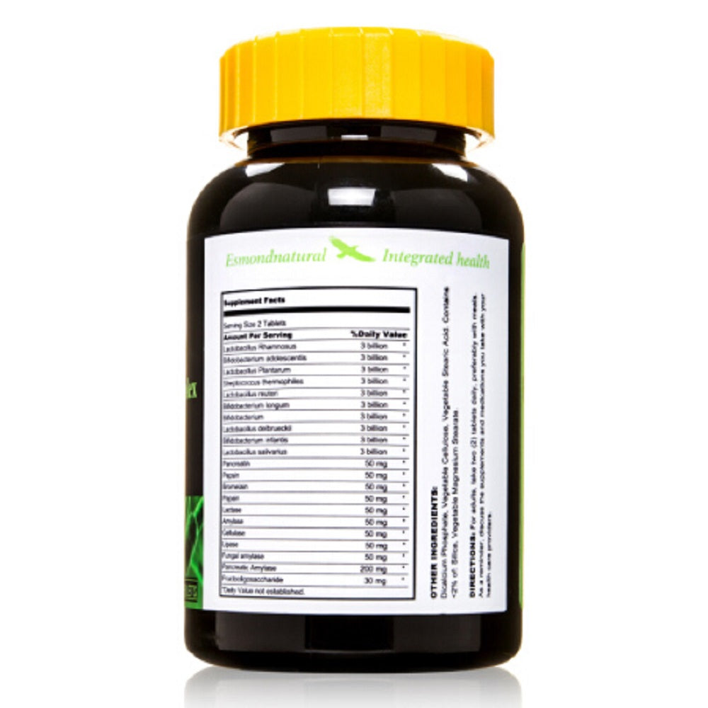 Super Probiotic Complex (Reduces Occasional Gas/Bloating), USA, FDA, GMP, NPAC-60 Tablets