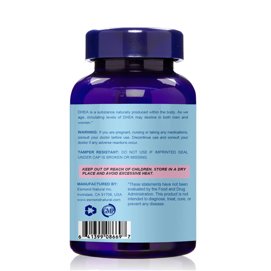DHEA Complex Pro (Sugar Metabolism, Libido, Energy, Brain, Immune System, Balance Hormone Levels), USA, FDA, GMP, NPAC-75mg, 60 Capsules