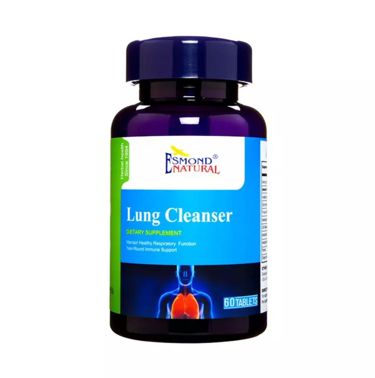 Lung Cleanser (Maintain Healthy Respiratory Function), USA, FDA, GMP, NPAC-60 Tablets