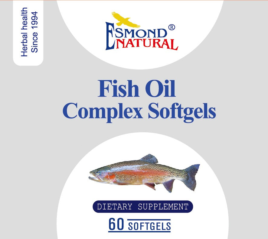 Fish Oil Complex Softgels (Supports heart health), USA, FDA, GMP, NPAC-887mg, 60 Softgels