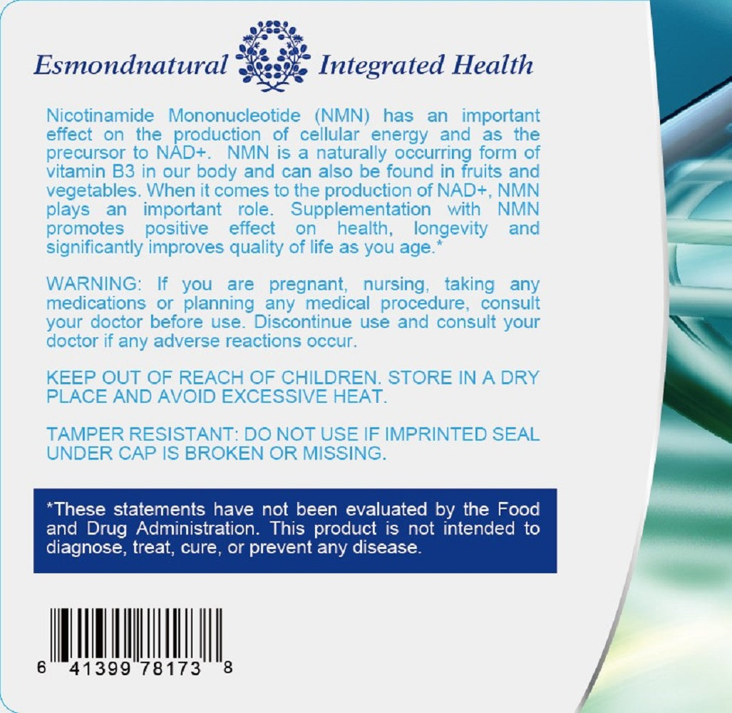 NMN Plus (Changes The Way You Age, 300mg NMN+30mg Trans Resveratrol, Total 9000mg Beta-NMN), USA, FDA, GMP, NPAC-330mg, 60 Tablets