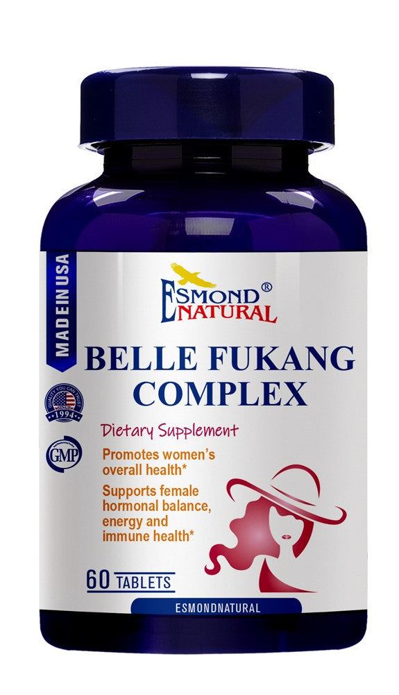 Belle Fukang Complex (Promotes women overall health. Support female hormonal balance, energy and immune health), USA, FDA, GMP, NPAC-60 Tablets