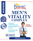 Men's Vitality Complex (Advanced Multivitamin and mineral supplement for men. Supports energy and vitality), USA, FDA, GMP, NPAC-60 Tablets