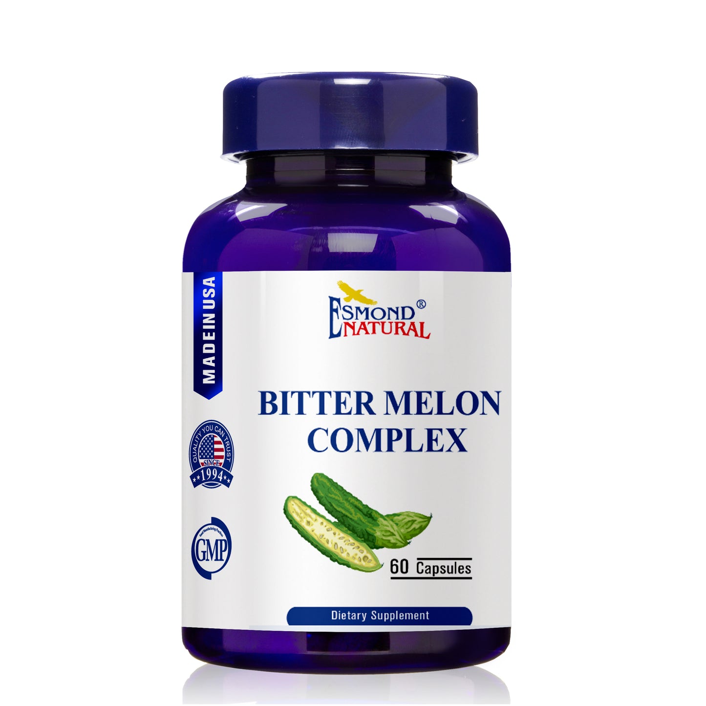 Bitter Melon Complex (Supports Balanced Metabolic Levels), USA, FDA, GMP, NPAC-528mg, 60 Capsules